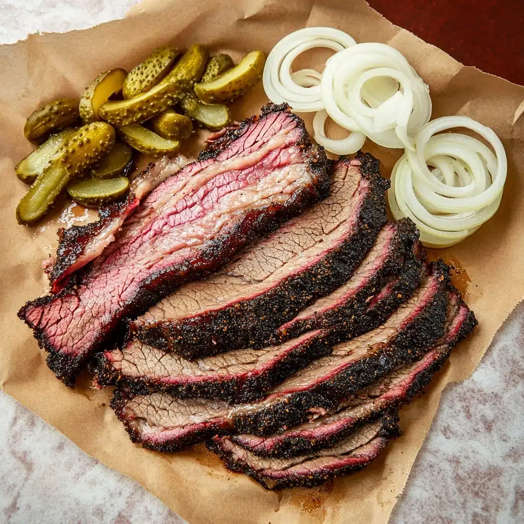 Texas Style Smoked Beef Brisket Recipe - Recipe Image