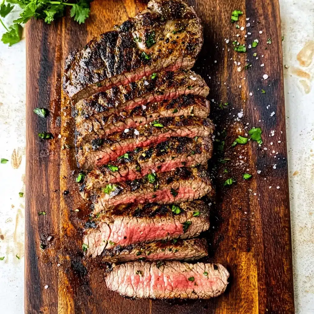 Grilled Flank Steak Recipe - Recipe Image