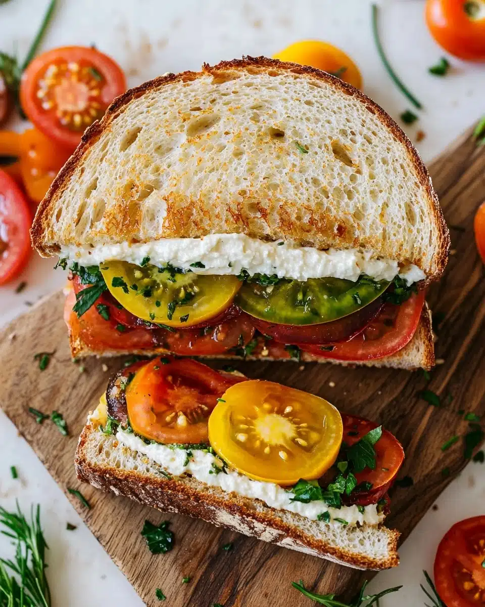The Perfect Tomato Sandwich Recipe