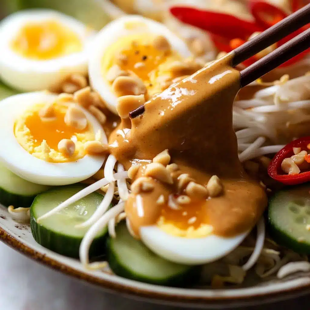 Gado Gado (Indonesian Salad with Peanut Sauce) Recipe - Recipe Image