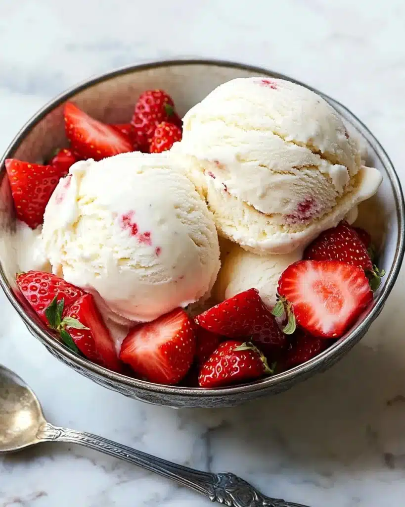 Creamy Vanilla Ice Cream Recipe