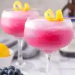 Blueberry Kombucha Cocktail or Mocktail Recipe