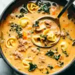 Sausage Tortellini Soup Recipe