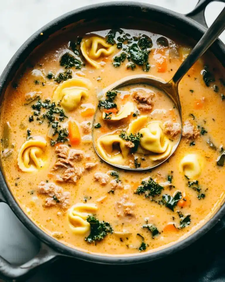 Sausage Tortellini Soup Recipe