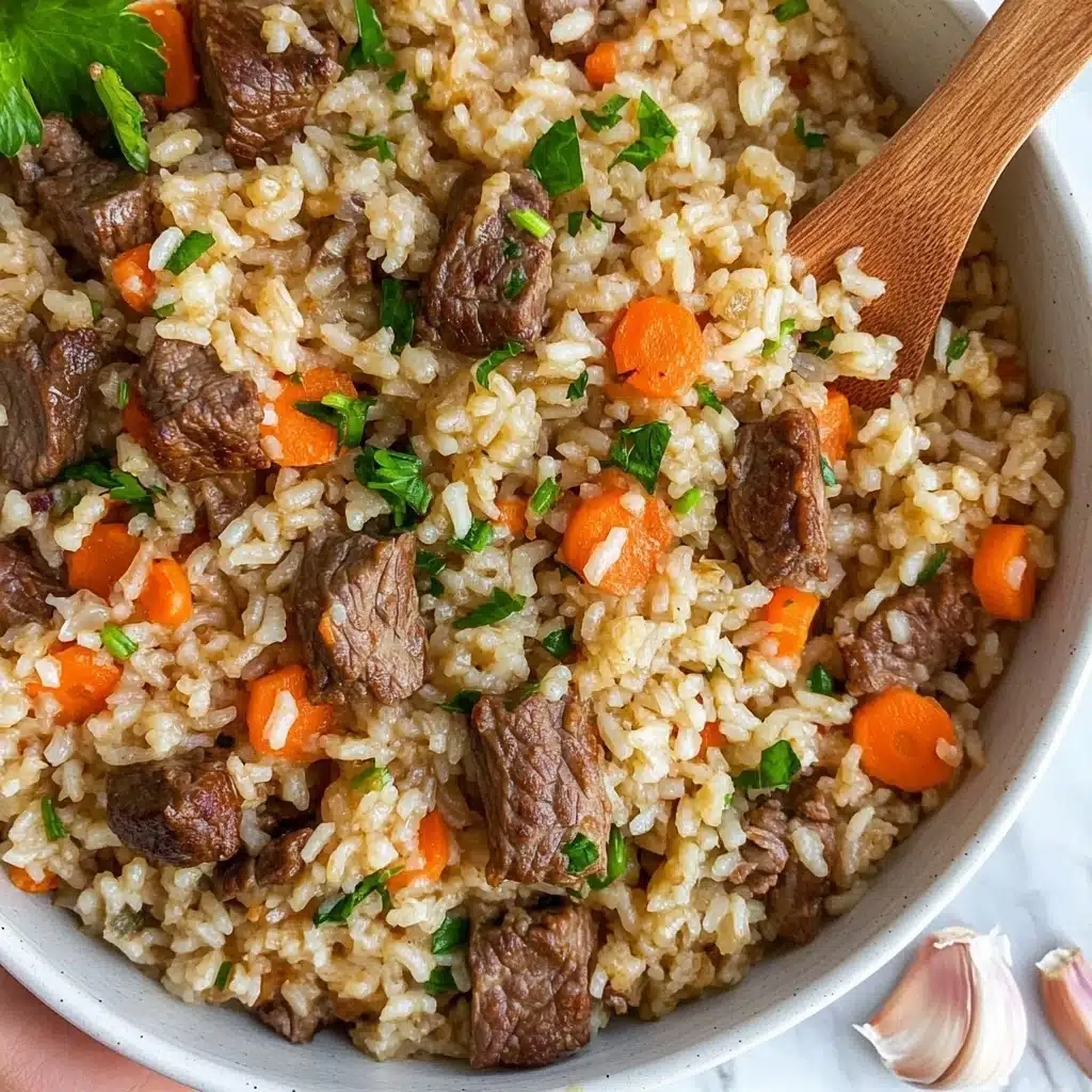 Instant Pot Beef and Rice Recipe - Recipe Image