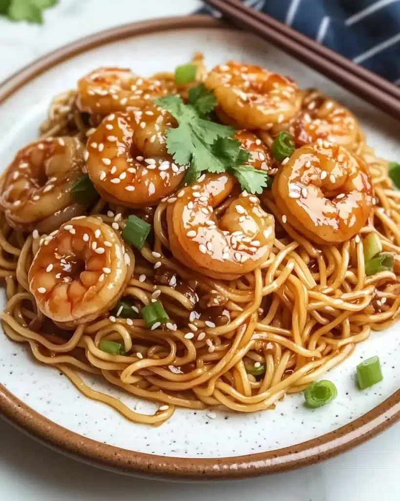 Creamy Spicy Shrimp Ramen Recipe