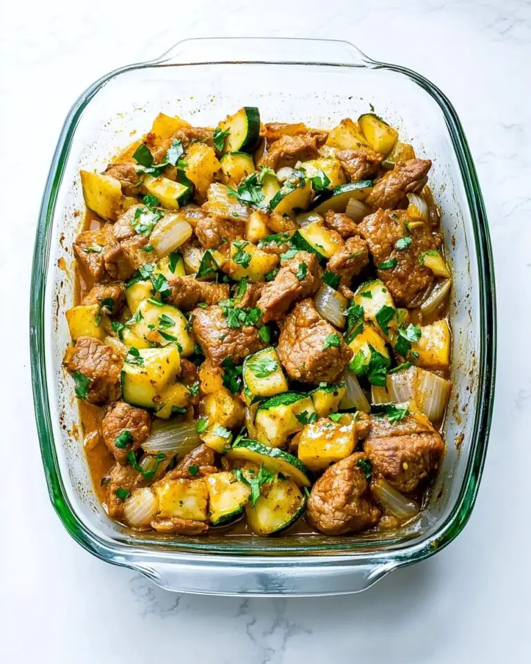 Easy Baked Chicken and Zucchini Recipe