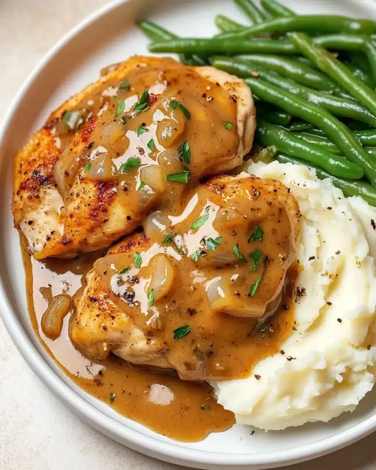 1-Pan, Creamy Garlic Herb Chicken Recipe
