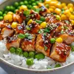 Street Corn Chicken Rice Bowls Recipe