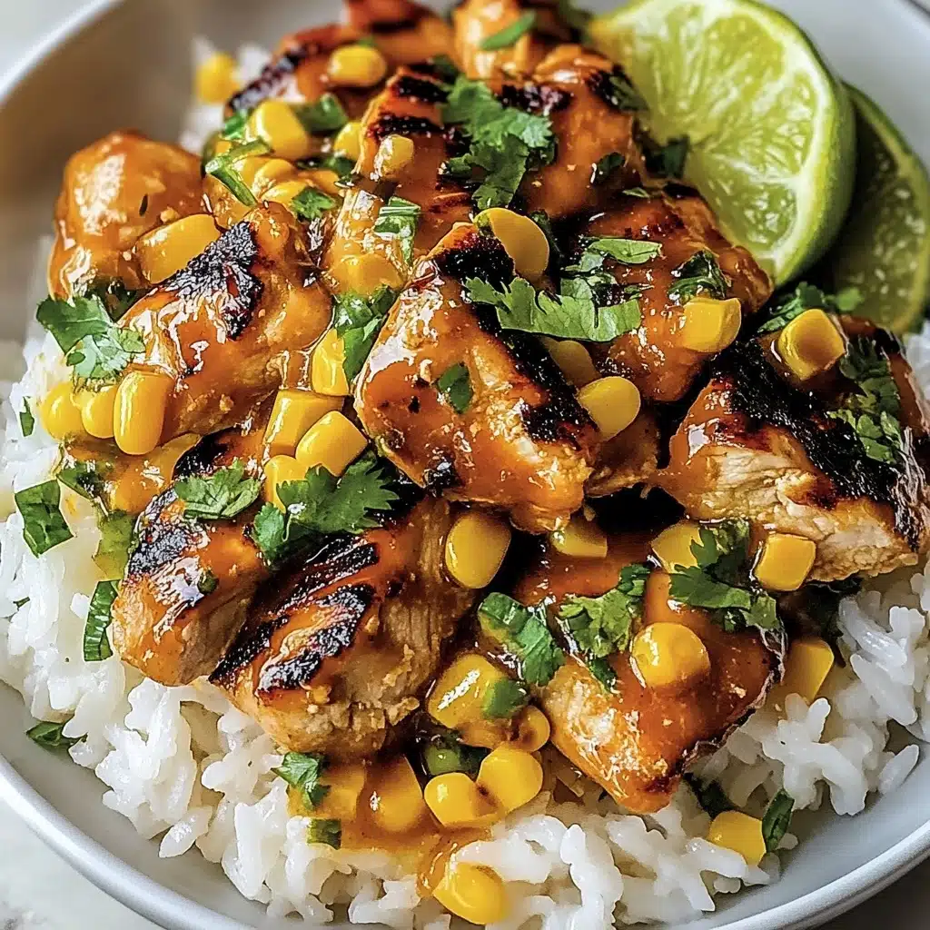 Street Corn Chicken Rice Bowls Recipe - Recipe Image