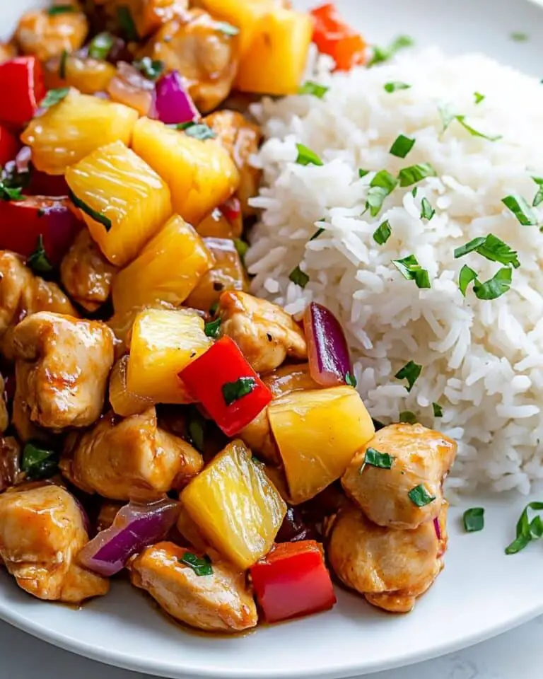 Hawaiian Chicken Sheet Pan Meal Recipe