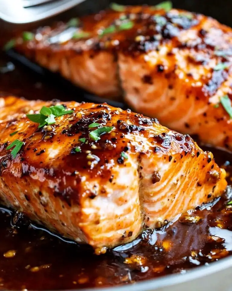 Honey Garlic Soy Glazed Salmon Recipe