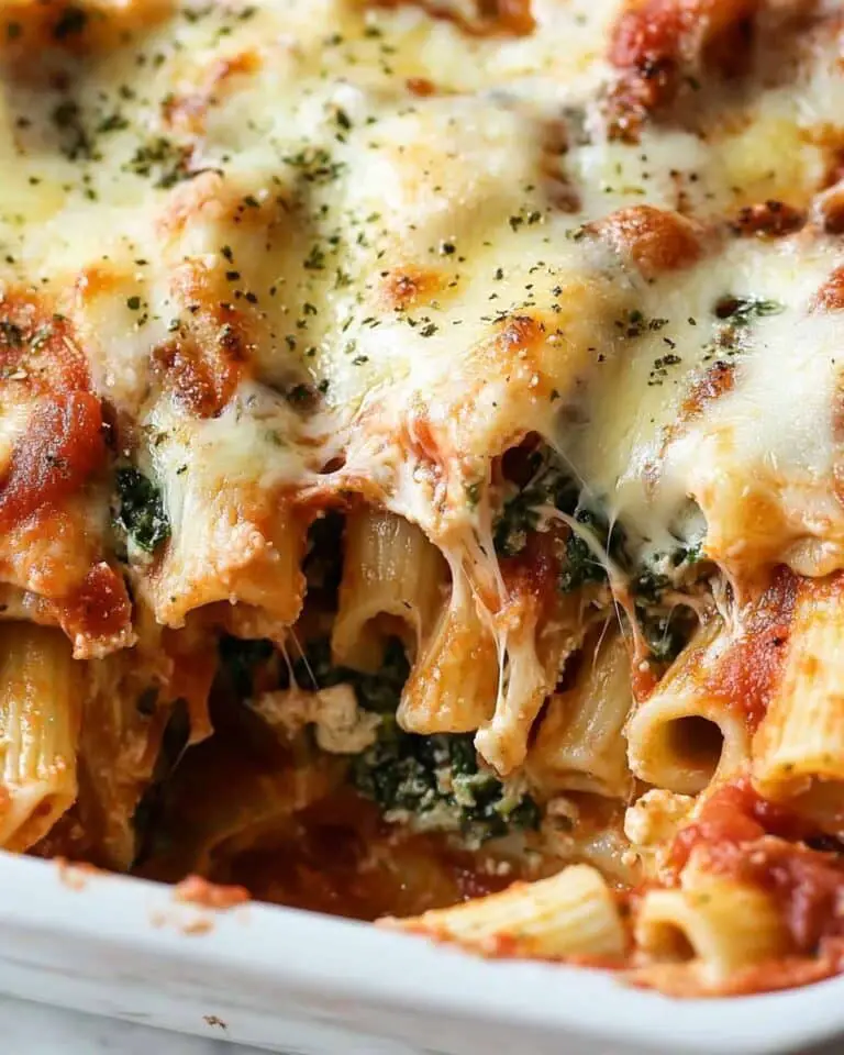 Spinach & Ricotta Pasta Bake Recipe