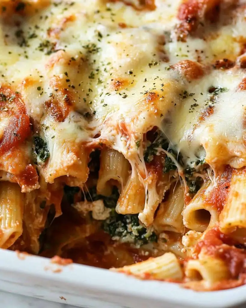 Spinach & Ricotta Pasta Bake Recipe