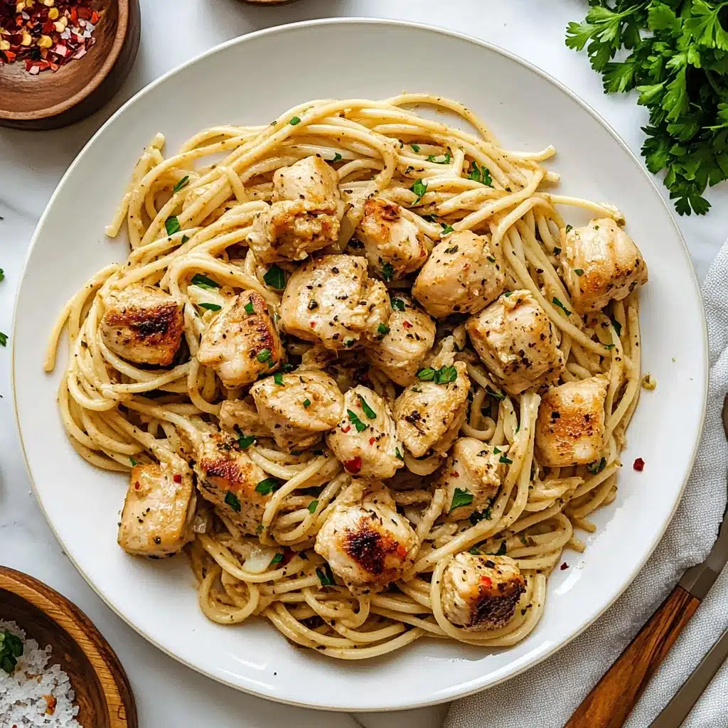 Cowboy Butter Chicken Linguine Recipe - Recipe Image