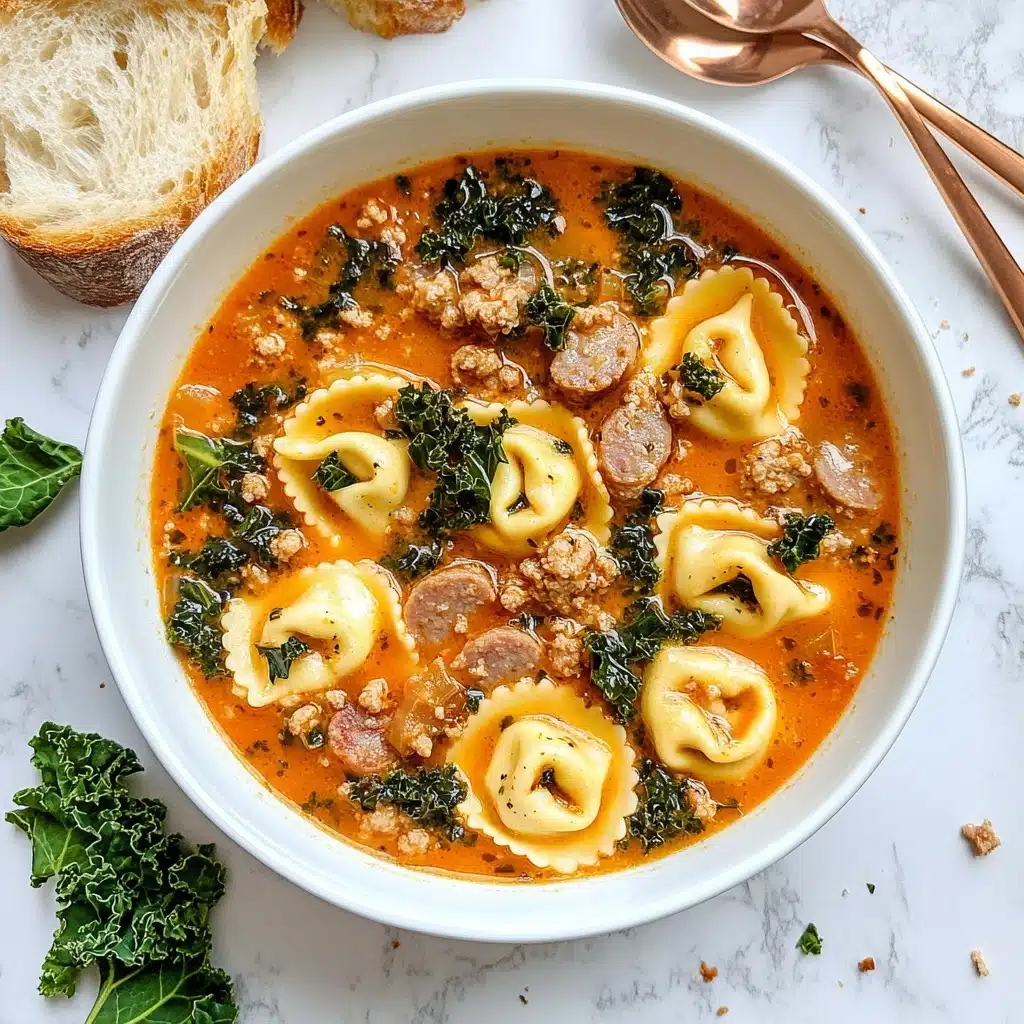 Sausage Tortellini Soup Recipe - Recipe Image