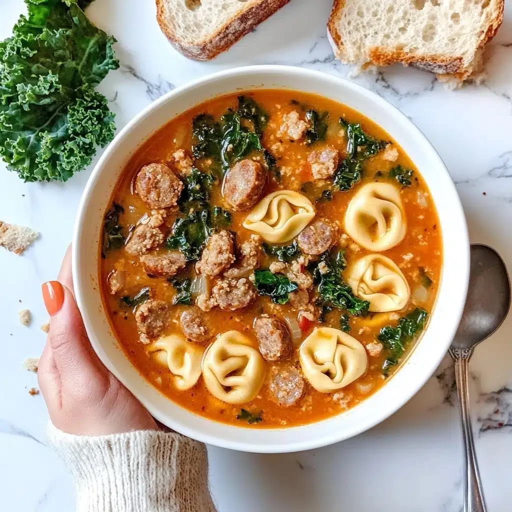 Sausage Tortellini Soup Recipe - Recipe Image