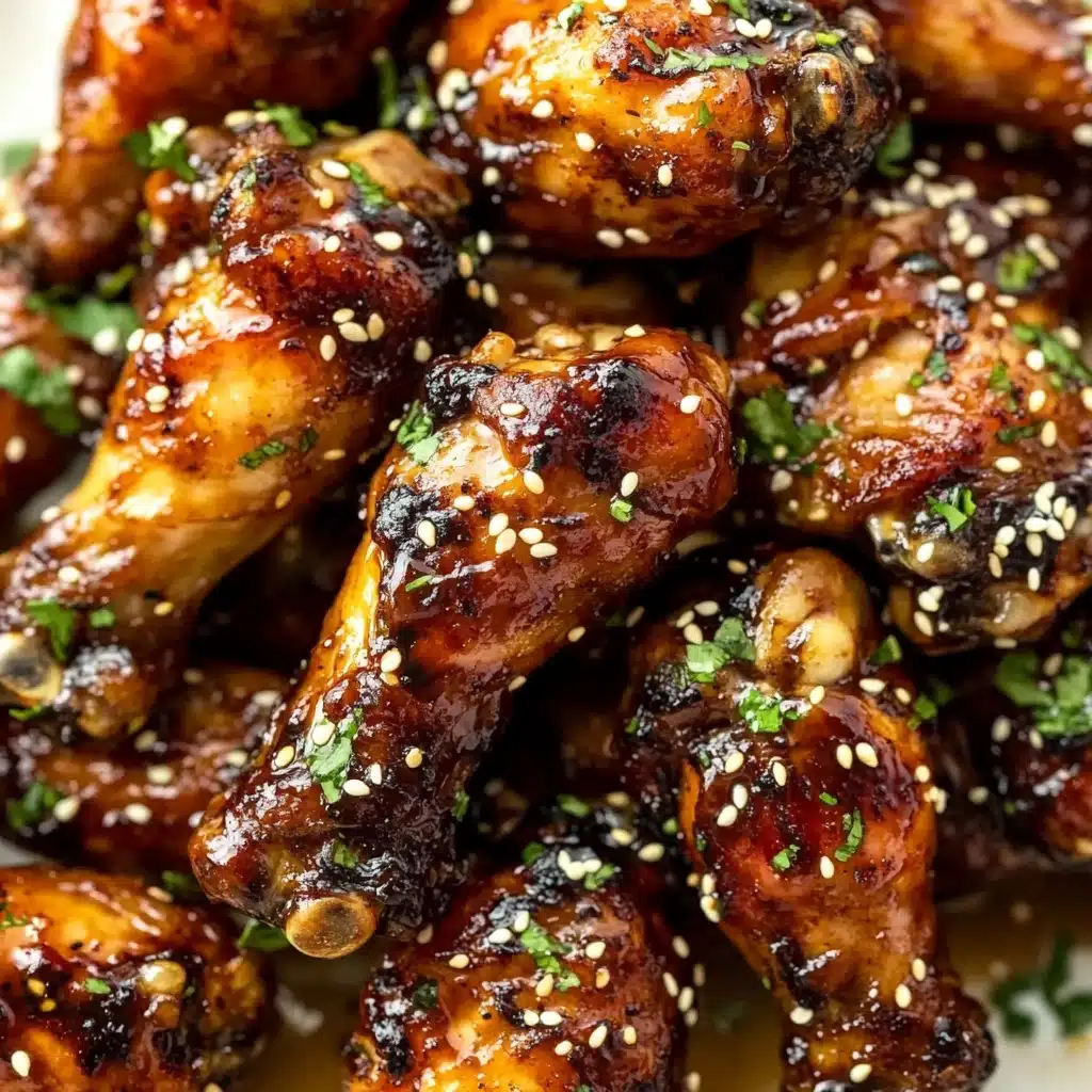 Honey Garlic Wings Recipe - Recipe Image
