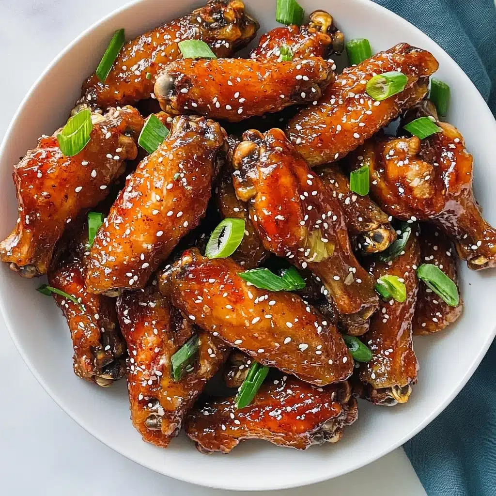 Honey Garlic Wings Recipe - Recipe Image
