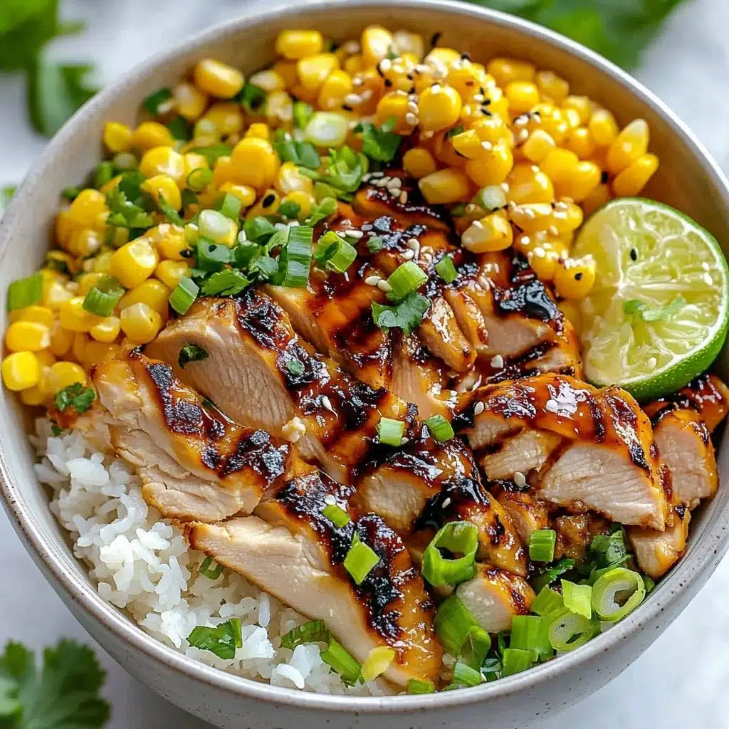 Street Corn Chicken Rice Bowls Recipe - Recipe Image