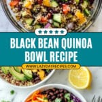 Black Bean–Quinoa Bowl Recipe