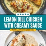 Lemon Chicken in Dill Cream Sauce Recipe