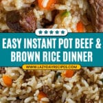 Instant Pot Beef and Rice Recipe