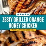Grilled Orange Honey Chicken Recipe