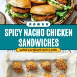Hot Chili Chicken Burgers Recipe