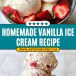 Creamy Vanilla Ice Cream Recipe