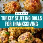 Turkey Stuffing Balls Recipe