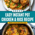 Instant Pot Chicken and Rice Recipe
