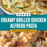 Grilled Chicken Alfredo Pasta Recipe