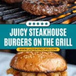 Steakhouse Burgers Recipe