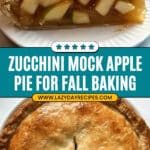 Zucchini Mock Apple Pie Recipe