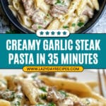 Creamy Steak Pasta Recipe