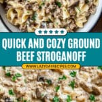 Ground Beef Stroganoff Recipe