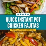 Instant Pot Chicken Fajitas Recipe
