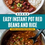 Instant Pot Red Beans and Rice Recipe