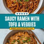 Easy Saucy Ramen Noodles Recipe