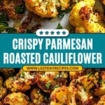 Crispy Parmesan Roasted Cauliflower Recipe
