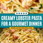Lobster Pasta with Cream Sauce Recipe