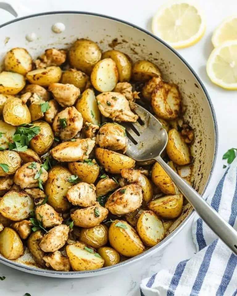 Oregano Lemon Chicken and Potatoes Recipe
