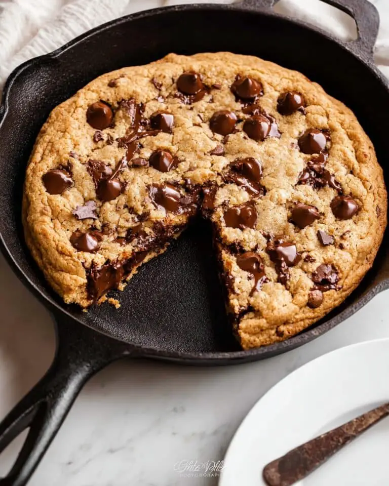 Nutella Cookie Pie Recipe
