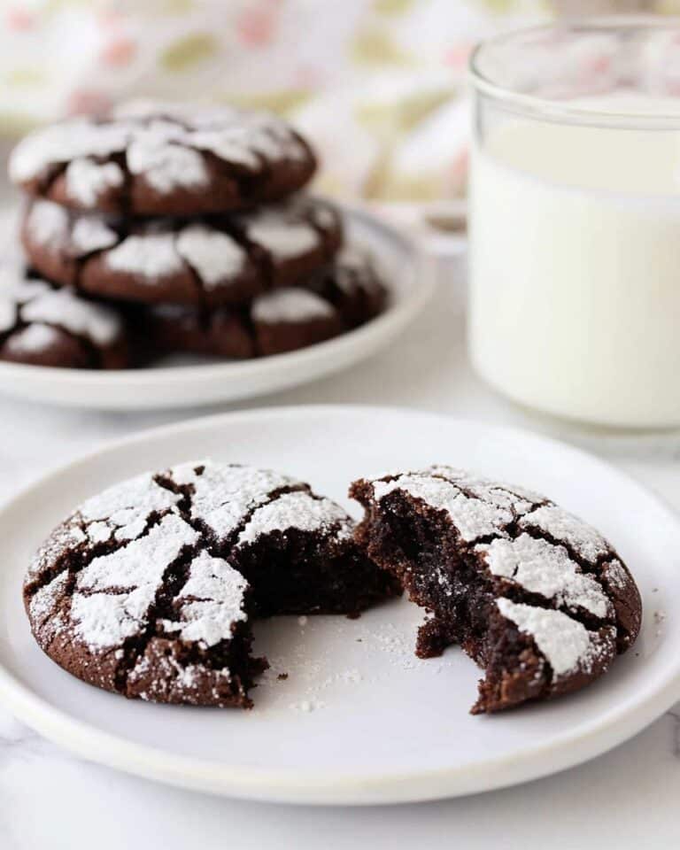 Chocolate Crinkle Cookies Recipe