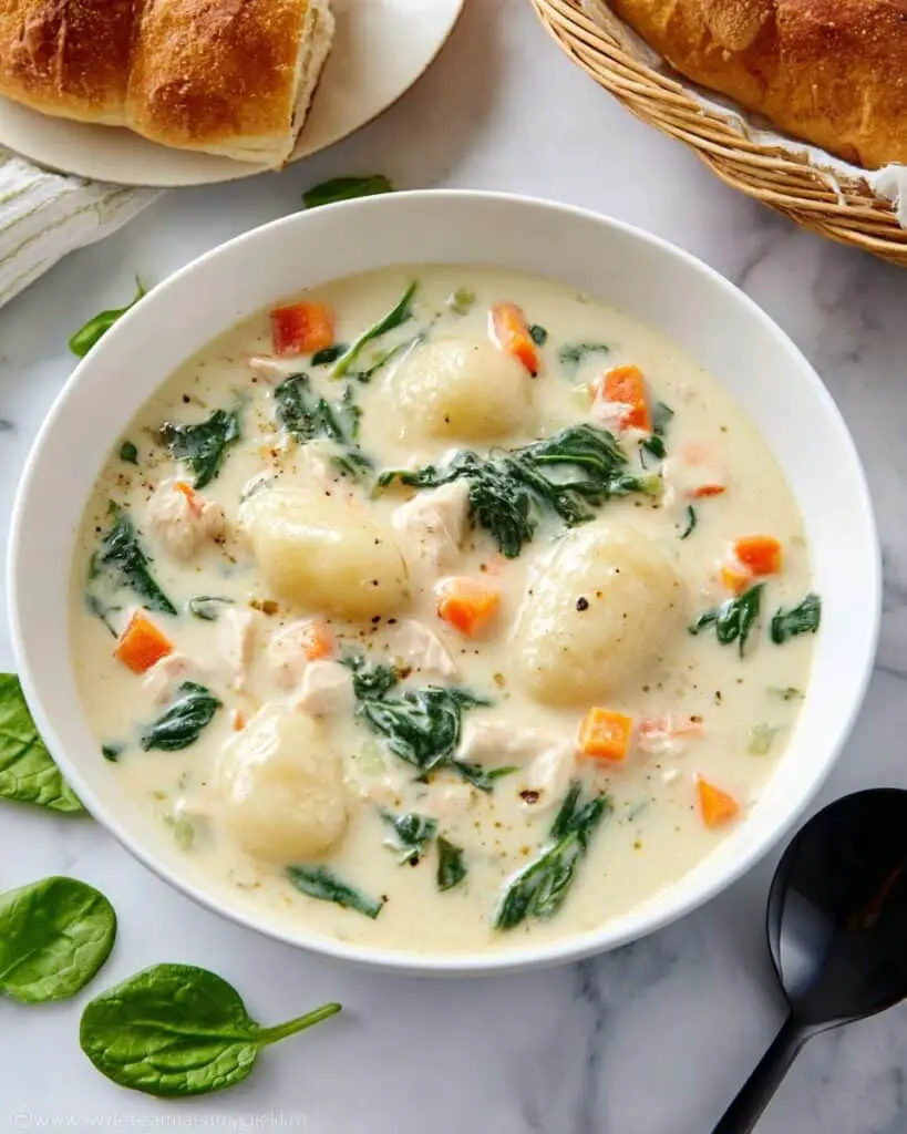 Creamy Chicken Gnocchi Soup Recipe