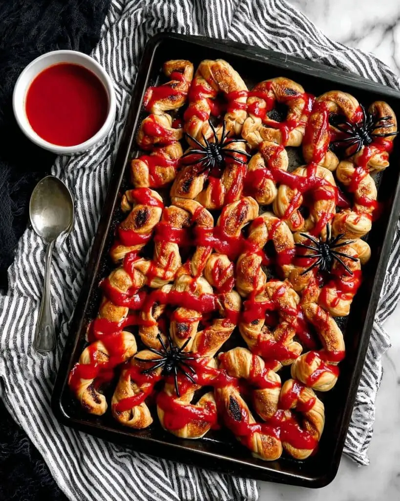 Bloody Guts Cinnamon Rolls: A Terrifyingly Delicious Halloween Breakfast Recipe