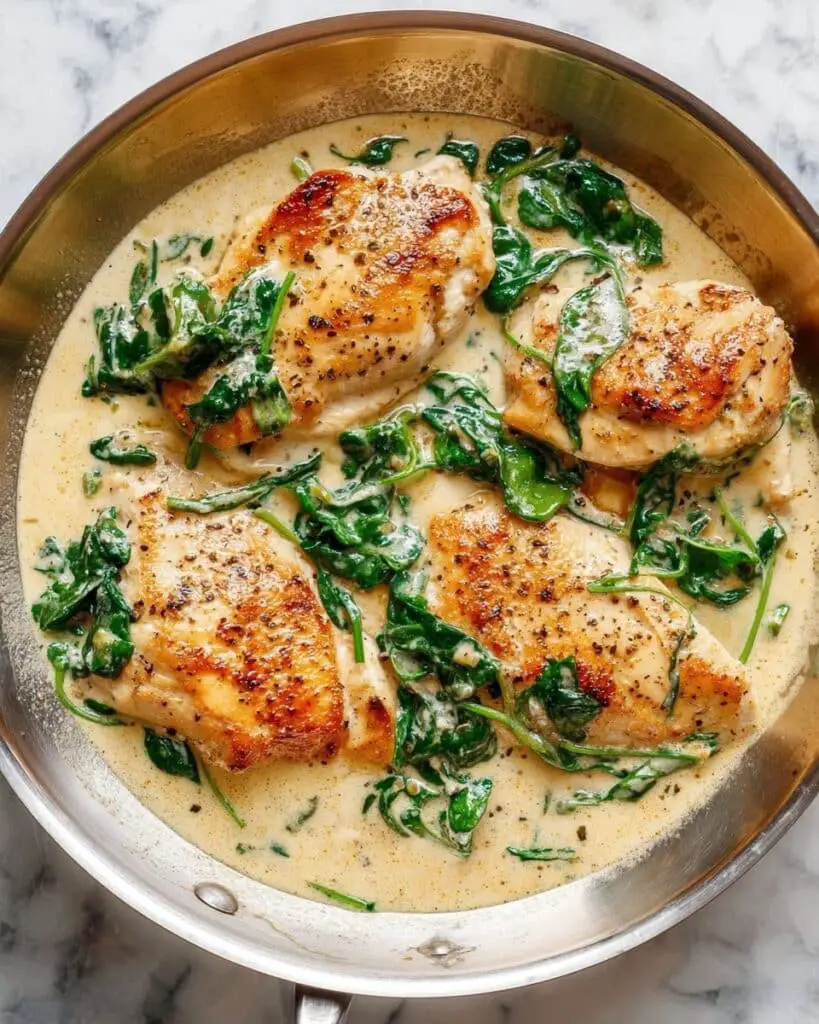 Creamy Chicken Florentine Recipe