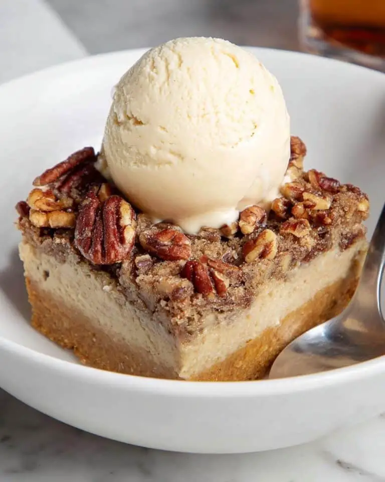 Pecan Dump Cake with Caramel Drizzle Recipe