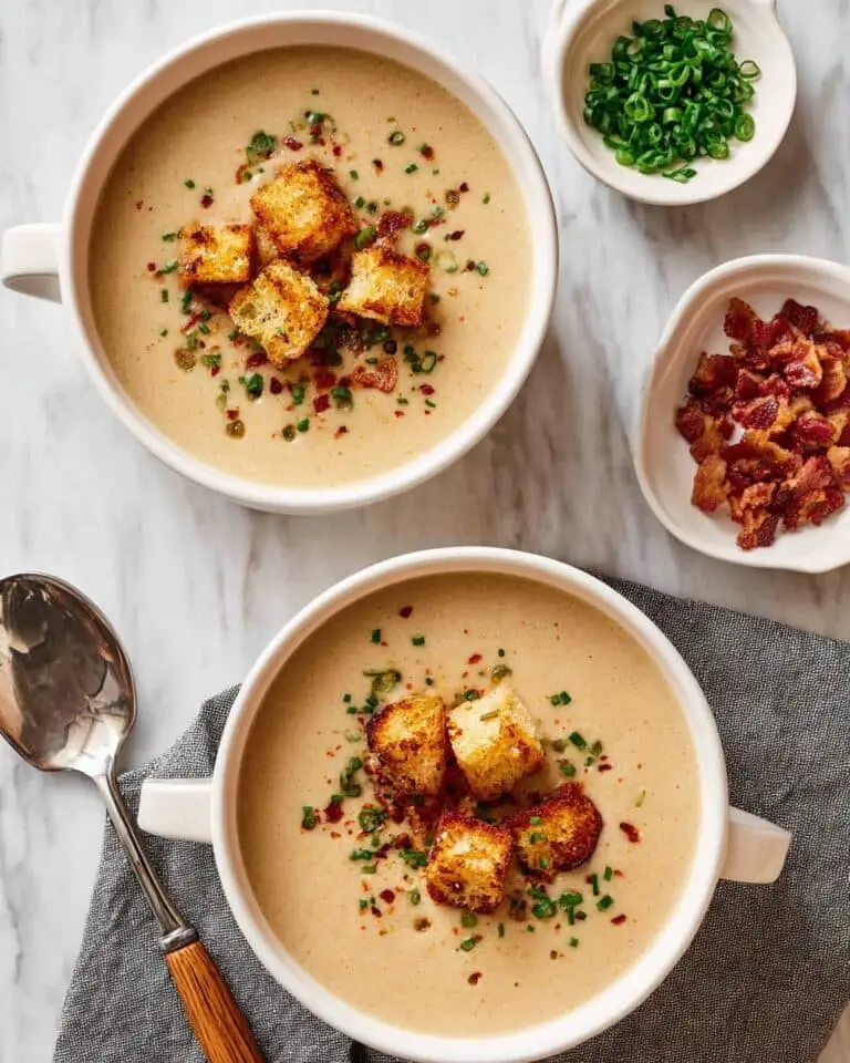 Creamy Cauliflower Potato Soup Recipe